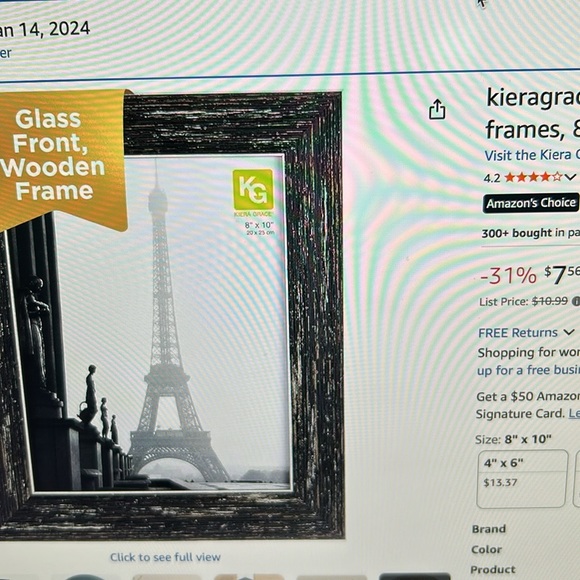 Kieragrace 8x10 Frame - Picture 6 of 6